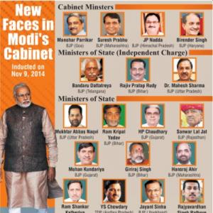 Modi Cabinet: Prabhu gets Railways, Parrikar gets Defence