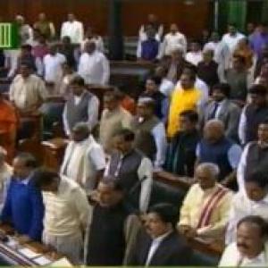 Parliament adjourned after condoling death of Murli Deora