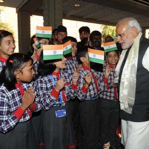 SAARC Summit: PM Modi gets a warm welcome in Kathmandu