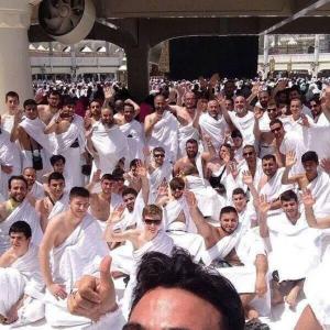 To selfie or not to selfie? Controversy at Haj