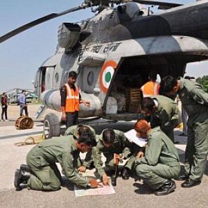 Hudhud: Armed forces reposition resources in Andhra, Odisha