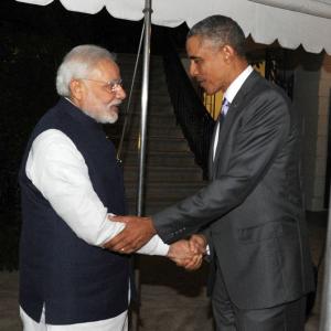 Modi meets Obama: Dinner is served!