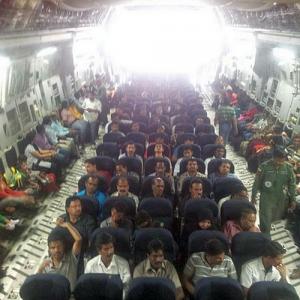 IAF planes bring back 664 Indians from strife-torn Yemen