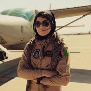 She defied every Afghan who didn't want to see her fly