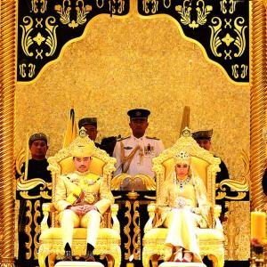 PHOTOS: Sultans of bling: Brunei prince weds in glitter & gold