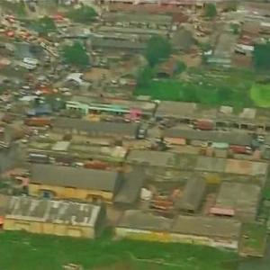 Bihar storm toll rises to 55; Nitish, Rajnath conduct aerial survey