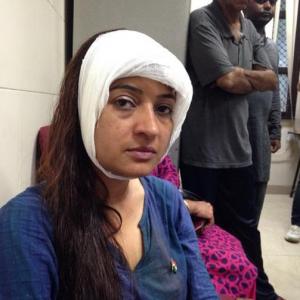 AAP leader Alka Lamba attacked during anti-drug drive in Delhi