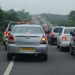 Capital snarl! Sea of traffic hits Delhi roads