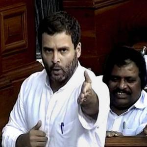 Lalitgate: Govt slams Cong in LS; Rahul says PM 'does not have guts'