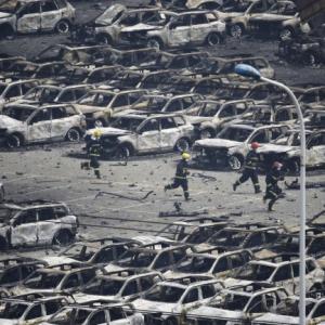 Tianjin explosions: Fire continues to rage; toll mounts to 56