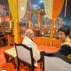 Bullet trains and more: Modi, Abe's big plans