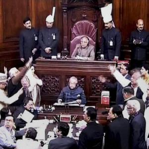 Opposition close ranks over Arunachal issue, disrupts Rajya Sabha