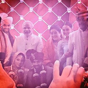 PM Modi 'keeps his promise'; attends wedding of Shatrughan's son
