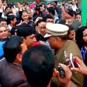 All is not well? BJP workers clash for tickets at party office
