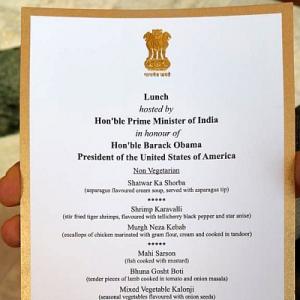 PM Modi serves up delicacies for Obama