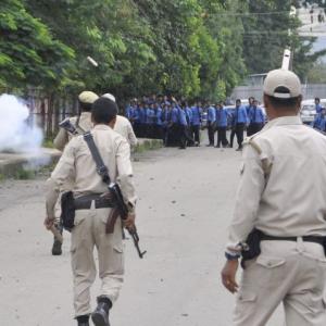Indefinite curfew clamped in Greater Imphal