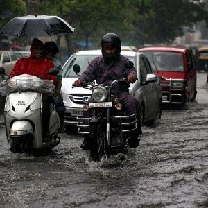 Heavy rains leave Mumbai waterlogged