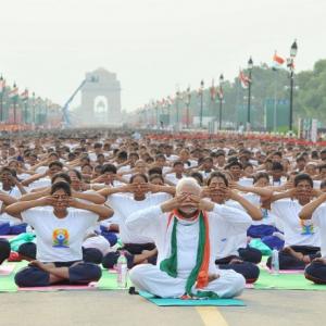 'We spent 25, 30 crores on Yoga Day'