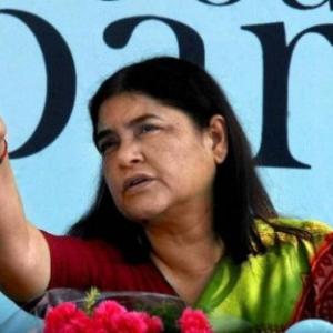 Watch: Maneka Gandhi loses cool, abuses UP official
