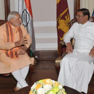 In historic visit, PM Modi signs 4 pacts with Sri Lanka