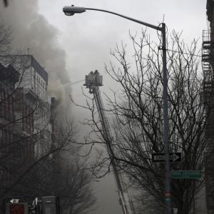 PHOTOS: Massive explosion rocks New York; building crashes