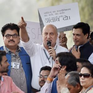 #MarchForIndia: Nobody has the right to call our country intolerant, says Anupam Kher