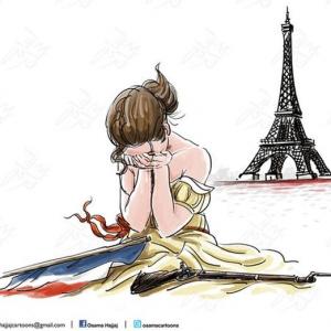 These heart-warming cartoons pay homage to Paris victims