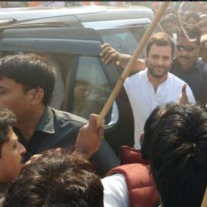 'When PM is flying to England, I've come to you': Rahul to UP farmers