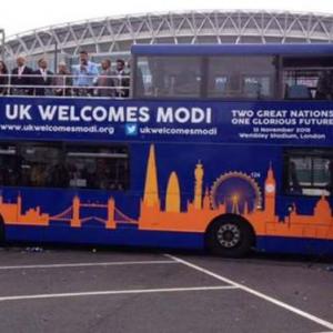 Photos: Hop on to the 'Modi Express' in UK