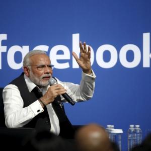 Modi is second most-liked world leader on Facebook