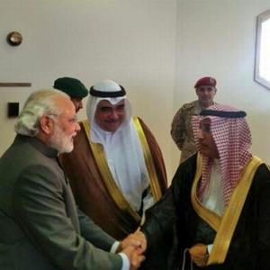 Modi arrives in Saudi Arabia for two-day visit