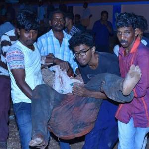 Gutted! Country mourns Kerala temple tragedy
