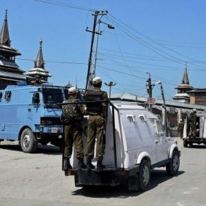 Curfew-like restrictions continue in Kashmir valley