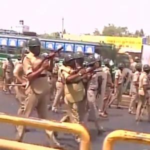 Protests against new PF rules turn violent in Bengaluru