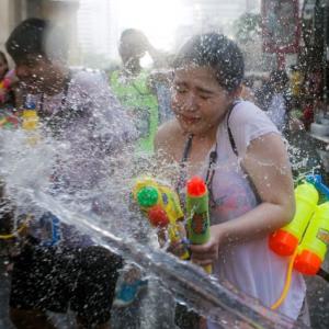 PHOTOS: This is the world's biggest water fight