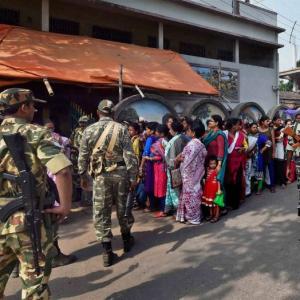 90,000 security personnel deployed for 5th phase of Bengal polls