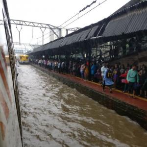 Rain wreaks havoc in Mumbai: Flights, trains delayed; roads flooded