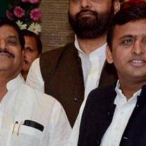 Shivpal meets Akhilesh to say all is well in Mulayam family