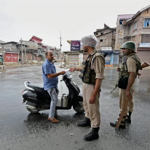 In Kashmir, it's easier to go past security than youngsters with sticks and Molotovs