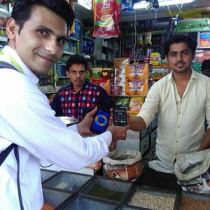 The foot soldiers of Modi's cashless India