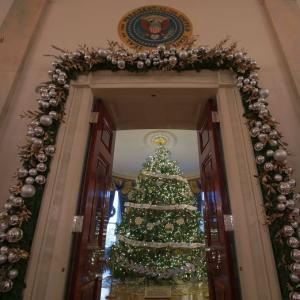 PHOTOS: It's Christmas Wonderland at the White House