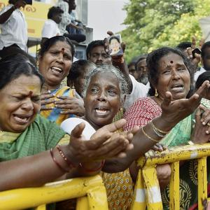 Shocked Tamil Nadu shuts down to mourn Amma's demise