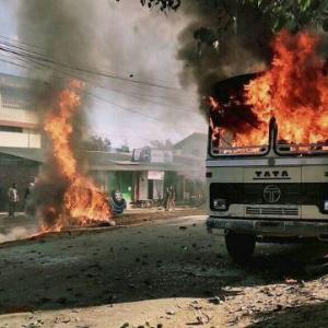 Curfew in Imphal, mobile Internet snapped after violence