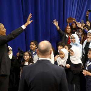 We are one American family: Obama in US mosque