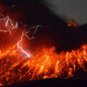 MUST SEE: Sakurajima volcano in Japan erupts