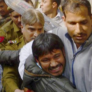 Patiala House turns battleground: Kanhaiya Kumar roughed up by lawyers