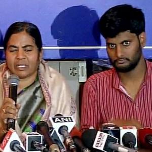 Irani resorted to 'blatant lies' in Parliament: Rohith's mother