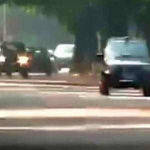 Man runs parallel to Modi's convoy in Mysuru, triggers security scare