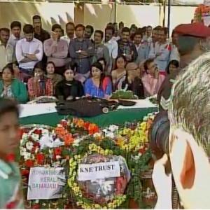 Teary final farewell to martyrs of Pathankot attack