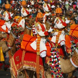 Tradition stays: BSF camel contingent to march in R-day parade